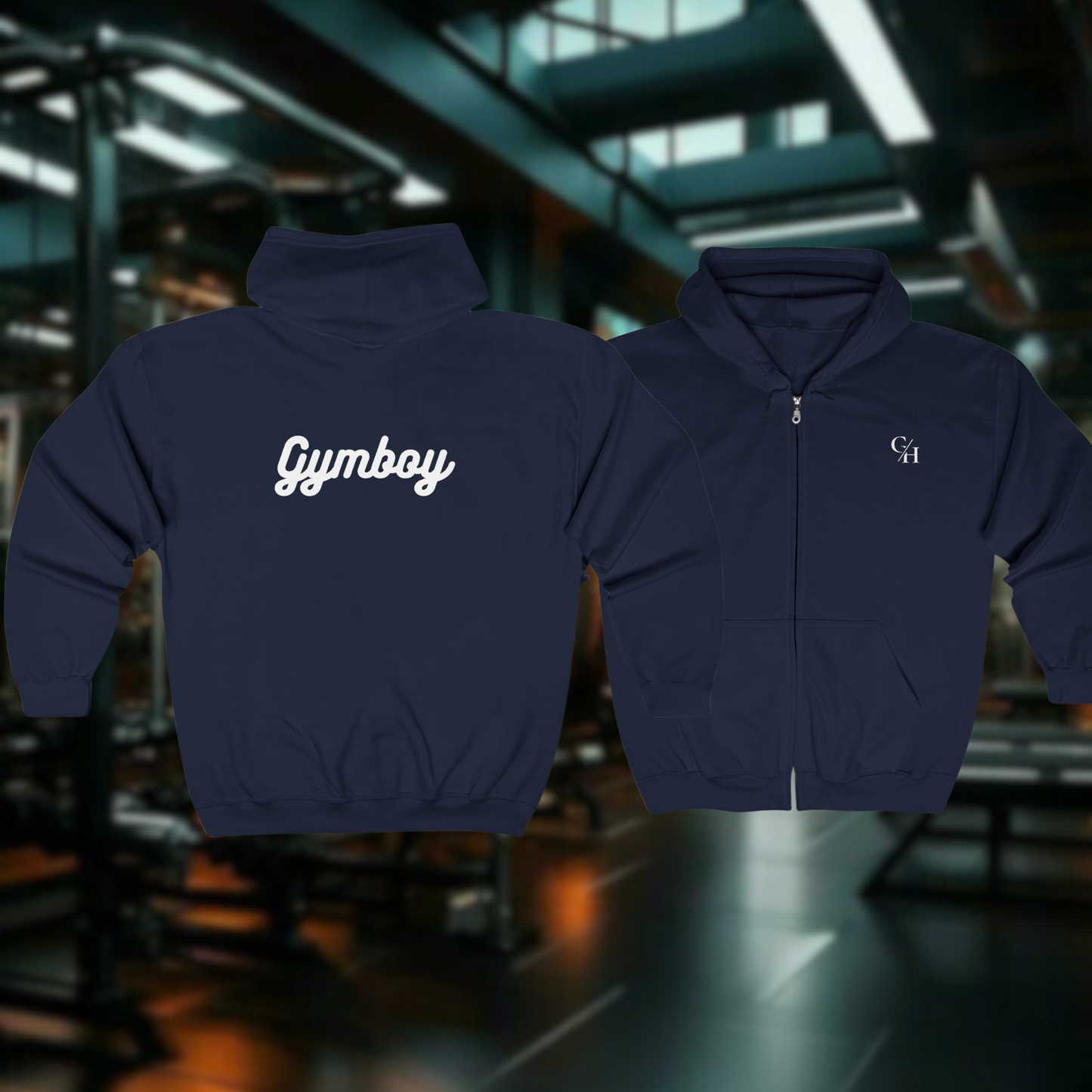 Gymboy -  Full-Zip Hoodie