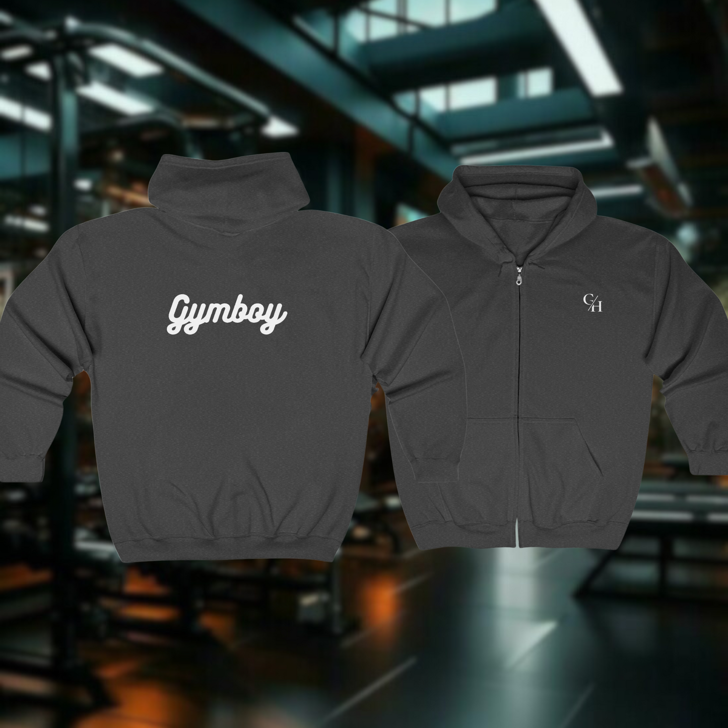 Gymboy -  Full-Zip Hoodie